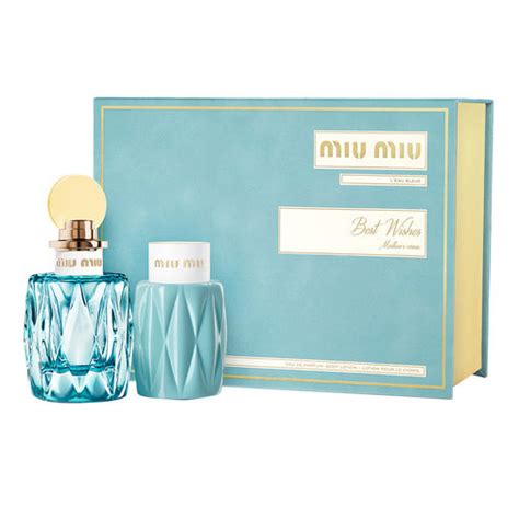 Miu Miu Eau Bleue Best Wishes Gift set 2 pcs Women